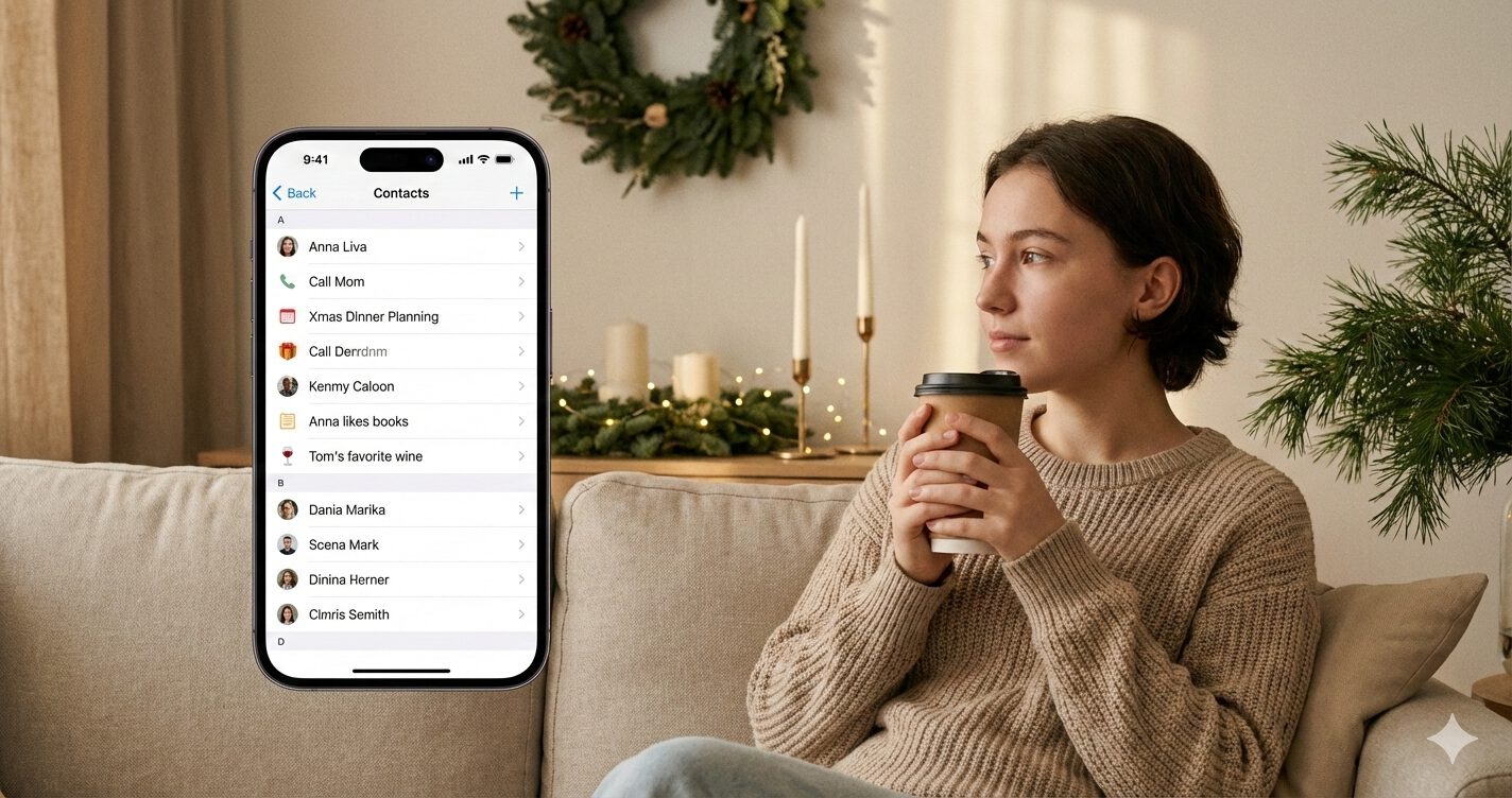 Over the holiday chaos? Build a low-stress relationship network